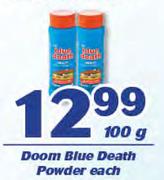 Doom Blue Death Powder-100g Each