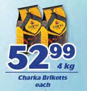 Charka Briketts-4's Each