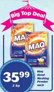 Maq Hand Washing Powder-2Kg Each