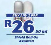 Shield Roll On Assorted-2 x 50ml