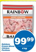 Rainbow Frozen Mixed Chicken Portions-4Kg
