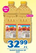 Sunfoil Sunflower Oil-2Ltr Each