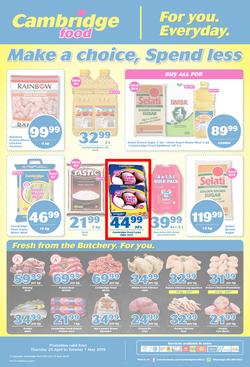 Cambridge Food Gauteng : April Month End (25 Apr - 7 May 2019), page 1