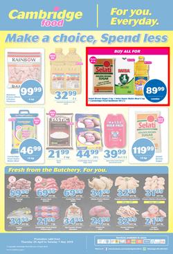 Cambridge Food Gauteng : April Month End (25 Apr - 7 May 2019), page 1