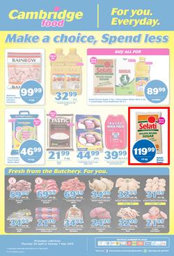 Cambridge Food Gauteng : April Month End (25 Apr - 7 May 2019), page 1