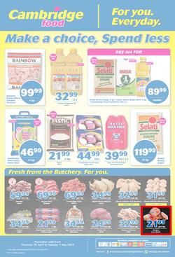 Cambridge Food Gauteng : April Month End (25 Apr - 7 May 2019), page 1
