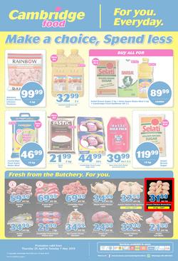 Cambridge Food Gauteng : April Month End (25 Apr - 7 May 2019), page 1