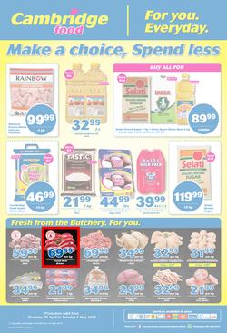 Cambridge Food Gauteng : April Month End (25 Apr - 7 May 2019), page 1