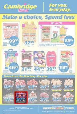Cambridge Food Gauteng : April Month End (25 Apr - 7 May 2019), page 1