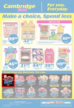 Cambridge Food Gauteng : April Month End (25 Apr - 7 May 2019), page 1