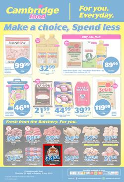 Cambridge Food Gauteng : April Month End (25 Apr - 7 May 2019), page 1