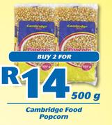 Cambridge Food Popcorn-2 x 500g