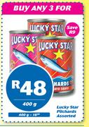 Lucky Star Pilchards Assorted-3 x 400g 