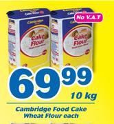 Cambridge Food Cake Wheat Flour-10Kg Each
