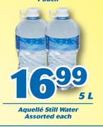 Aquelle Still Water Assorted-5Ltr Each