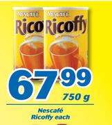 Nescafe Ricoffy-750g Each