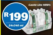 Castle Lite NRB's-6 x 340ml
