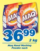Maq Hand Washing Powder-2Kg Each