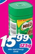 Milo Malt Energy Drink-125g