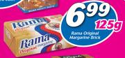 Rama Original Margarine Brick-125g