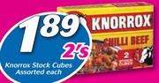 Knorrox Stock Cubes Assorted-2's