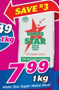 White Star Super Maize Meal-1Kg