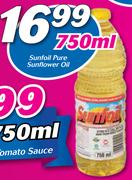 Sunfoil Pure Sunflower Oil-750ml