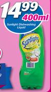 Sunlight Dishwashing Liquid-400ml