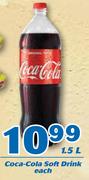 Coca Cola Soft Drink-1.5L