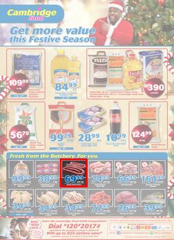 Cambridge Food Gauteng : December Mid Month (6 Dec - 20 Dec 2018), page 1