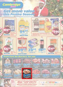 Cambridge Food Gauteng : December Mid Month (6 Dec - 20 Dec 2018), page 1