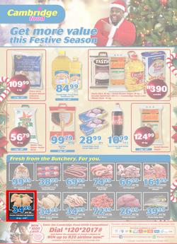 Cambridge Food Gauteng : December Mid Month (6 Dec - 20 Dec 2018), page 1