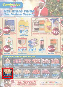 Cambridge Food Gauteng : December Mid Month (6 Dec - 20 Dec 2018), page 1