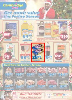 Cambridge Food Gauteng : December Mid Month (6 Dec - 20 Dec 2018), page 1