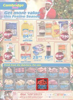Cambridge Food Gauteng : December Mid Month (6 Dec - 20 Dec 2018), page 1