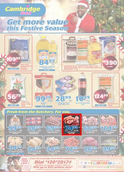 Cambridge Food Gauteng : December Mid Month (6 Dec - 20 Dec 2018), page 1