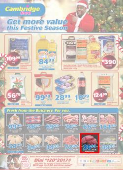 Cambridge Food Gauteng : December Mid Month (6 Dec - 20 Dec 2018), page 1
