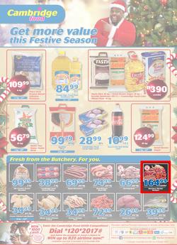 Cambridge Food Gauteng : December Mid Month (6 Dec - 20 Dec 2018), page 1