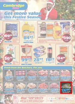 Cambridge Food Gauteng : December Mid Month (6 Dec - 20 Dec 2018), page 1