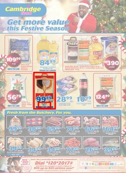 Cambridge Food Gauteng : December Mid Month (6 Dec - 20 Dec 2018), page 1