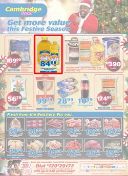 Cambridge Food Gauteng : December Mid Month (6 Dec - 20 Dec 2018), page 1
