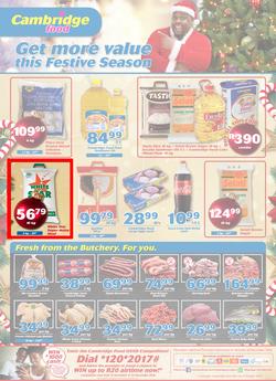 Cambridge Food Gauteng : December Mid Month (6 Dec - 20 Dec 2018), page 1