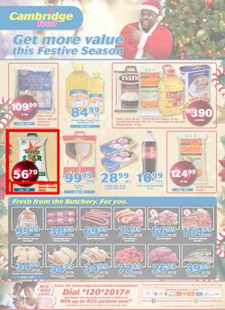 Cambridge Food Gauteng : December Mid Month (6 Dec - 20 Dec 2018), page 1
