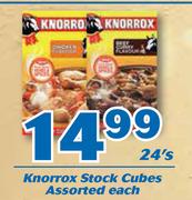 Knorrox Stock Cubes 24's-Each