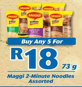 Maggi 2 Minute Noodles-5X73g
