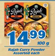 Rajah Curry Powder 100g-Each