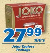 Joko Tagless Teabags-100's