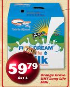 Orange Grove UHT Long Life Milk-6X1L