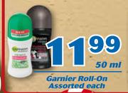 Garnier Roll On 50ml-Each