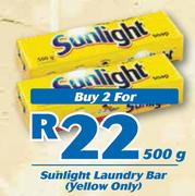 Sunlight Laundry Bar(Yellow Only)-2X500g